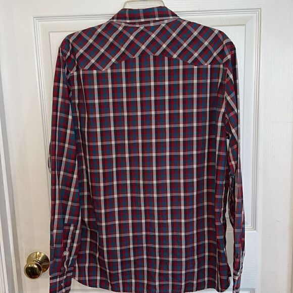 Levi’s men’s L western pearl snap shirt Rodeo cowboy Yellowstone - Picture 12 of 15